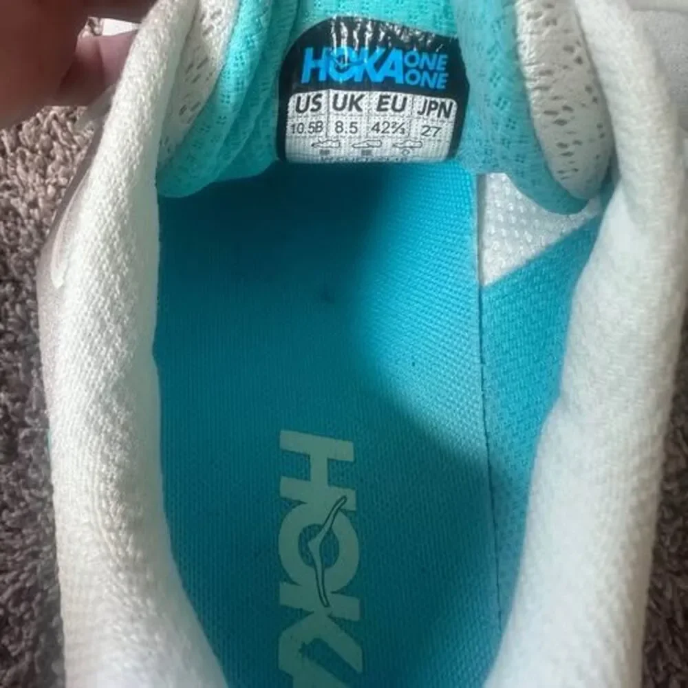 Hoka Clifton 10 running shoes blue